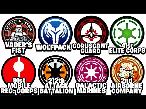 Every Clone Legion Explained