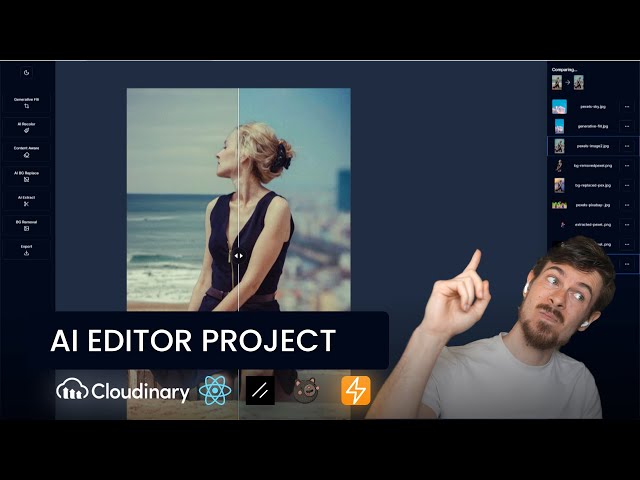 Building an AI Image and Video Editor with Next.js and Cloudinary | Magica