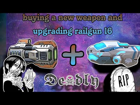 upgrading railgun 16 and buying a new weapon disruptor 10 😍 || #ARPIT_BHAIYA_MVP || #mecharena ||