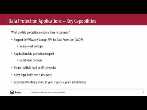 VMworld 2014 BCO1811 - Top 10 Do’s / Don’ts of Data Protection For VMware vSphere