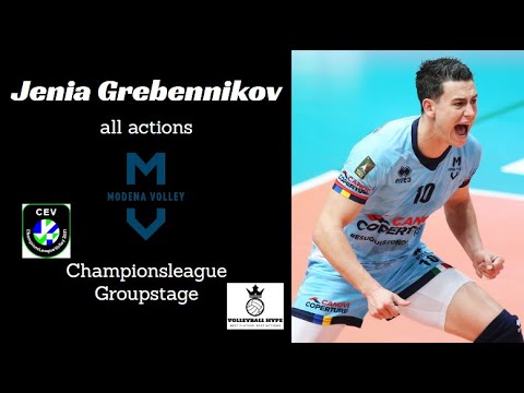 Jenia Grebennikov - Champions League - vs Warszawa - All Actions
