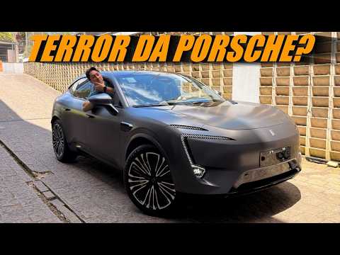 A PORSCHE ficou assustada? NOVO CAOA CHANGAN AVATR 11 2027 100% elétrico voltou!