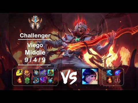 Middle Viego vs Nunu KR Challenger Patch 12.18