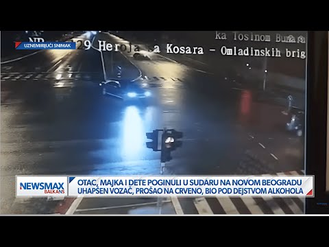 Tročlana porodica poginula u saobraćajnoj nesreći kod kule "Vest" na Novom Beogradu