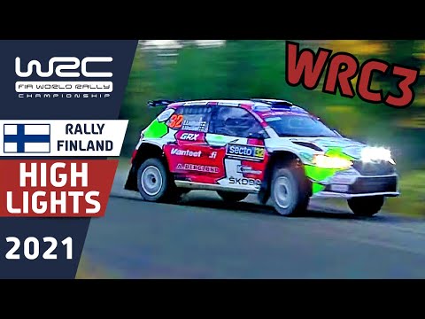 WRC3 Rally Highlights : WRC Secto Rally Finland 2021