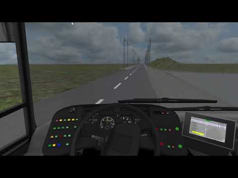 Omsi 2 187-es busz projekt bemondás teszt