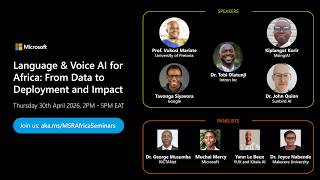 Language & Voice AI for Africa: From Data to Deployment and Impact