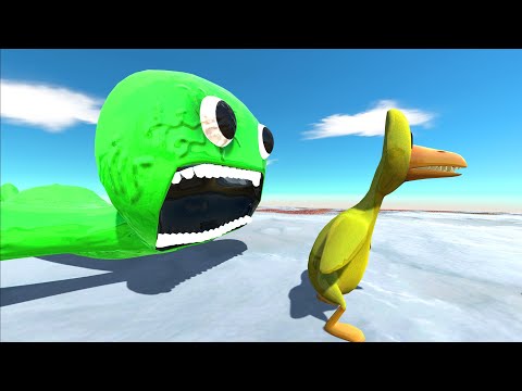 Jumbo Josh VS Rainbow Friends Yellow - Animal Revolt Battle Simulator