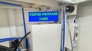 Van Build | Vented Propane Tank Install