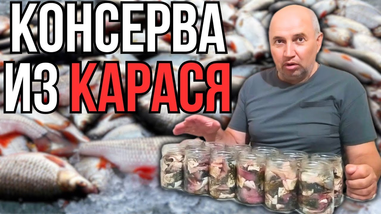 Рыбные консервы в домашних условиях Консерва из карася