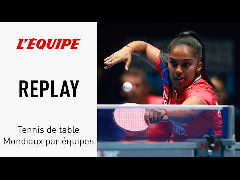 Tennis de table - Championnats du monde par équipes : Le replay intégral de France vs Angleterre