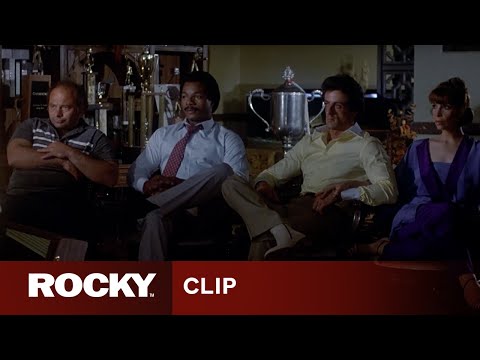 Clubber is Confident of a Win | Rocky III