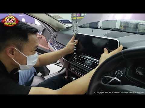 BMW F10 12.3 Inches BIG SCREEN Android Monitor Installation