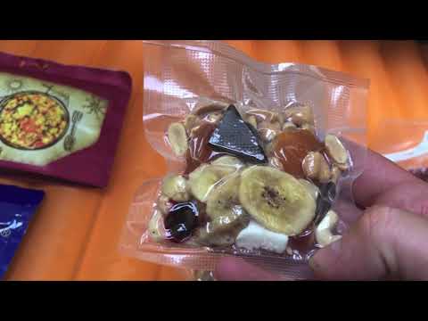 Detta åt jag när jag besteg Kebnekaise!