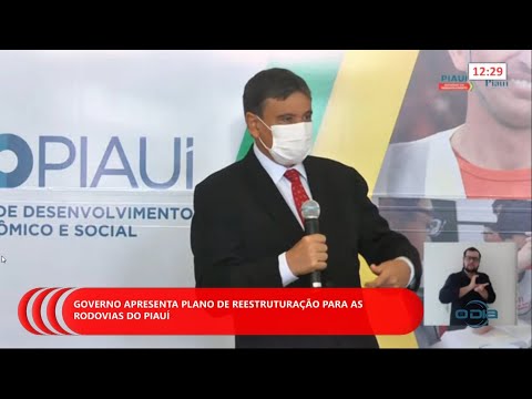 Governo apresenta plano de reestruturação para as rodovias do Piauí 09 03 2021