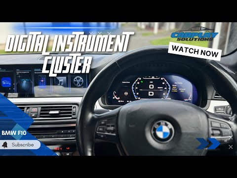 How to Install a Digital Instrument Cluster in your BMW F10 5 series