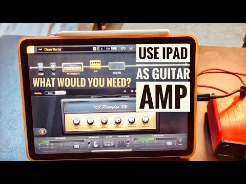 Ipad Air 4/ Ipad Pro as Guitar Amp or Pedal Simulator 🎸