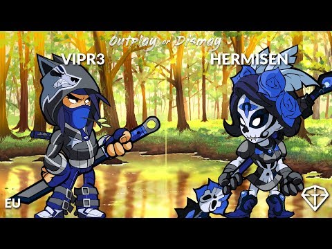VipR3 vs hermisen - EU Top 8 - Brawl League Outplay or Dismay