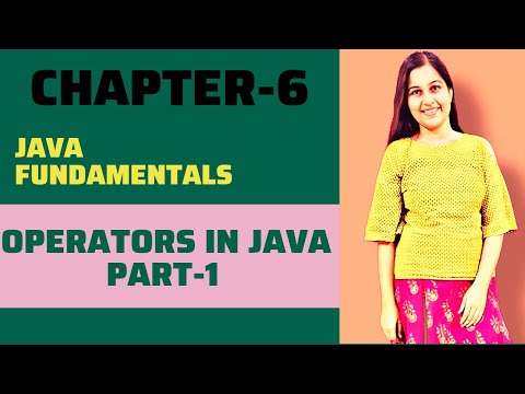 Operators In Java Part 1 Java Tutorial For Beginners Shachi Codes Chapter 6