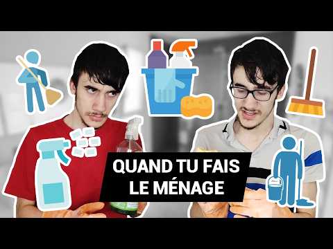 QUAND TU FAIS LE MÉNAGE - MAXIME CLASSE