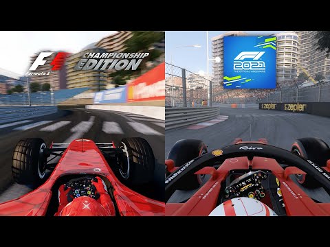 F1 2021 vs Formula 1 Championship Edition | Monaco