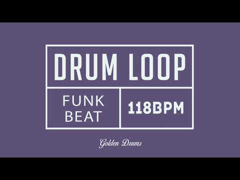 Funk Drum Loop 118 BPM