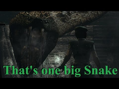 Resident Evil HD Remastered E05 That's one big Snake