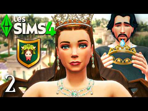 Noémie STEALS MY THRONE! 👑 (It ends in a sword duel) | The Sims 4 Heritage & Royalty