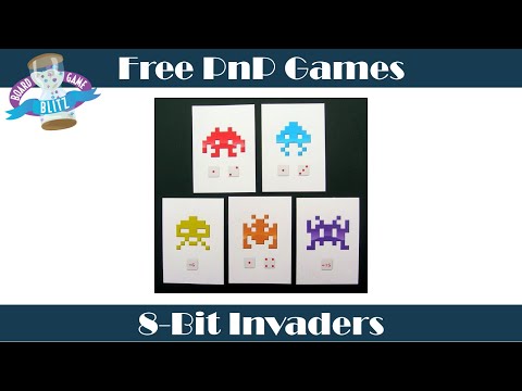 Free PnP Games: 8-Bit Invaders Overview