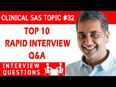 Question 32 - Mastering Clinical SAS Interview Questions: Top 10 Rapid Q&A for Success
