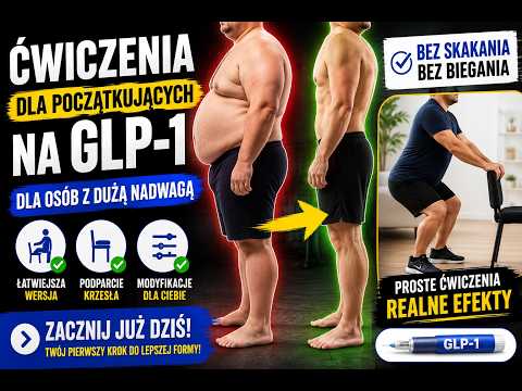Prosty trening oporowy dla początkujących na GLP-1: Mounjaro, Ozempic, Wegovy. Twój pierwszy trening