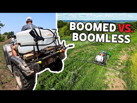 Boomed vs Boomless Sprayers - Which is Best? | The Setup w/ Bill Winke