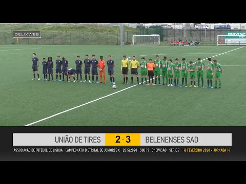 União de Tires (2-3) Belenenses SAD [SUB15 J14]