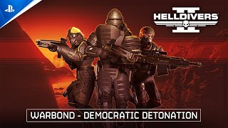 Helldivers 2 | Trailer del Bono de Guerra: Detonación Democrática | PS5, PC