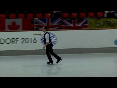 Alessandro Cringoli- Bronze Men II Free Skating - 2016 Oberstdorf 5