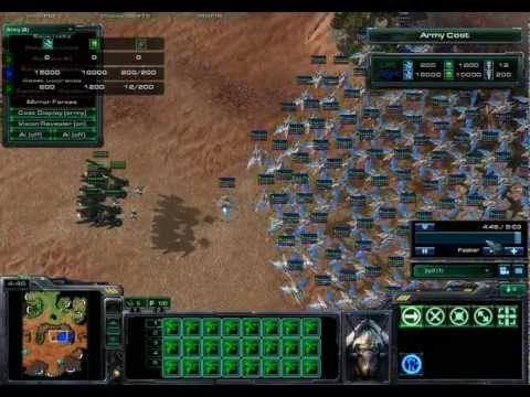 Starcraft 2 - 6 Raven vs 100 Phoenix
