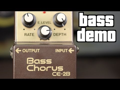Boss CE-2B Bass Chorus (Green Label) 1989 - 1994 - Brown image 8