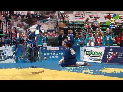 [-70kg] BRONZE : BOLDER, Linda (NED) - PORTELA, Maria (BRA) - WCup Women Madrid (ESP)