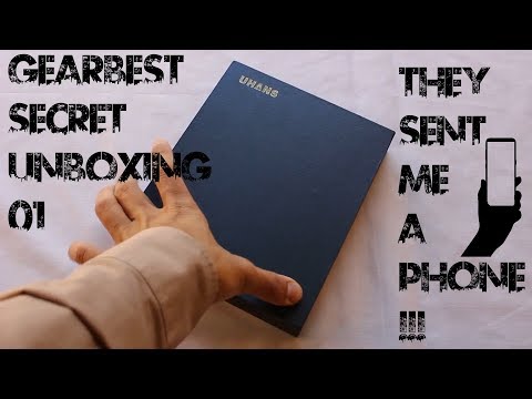 GearBest Secret Unboxing [#01] - They sent me a phone!!!