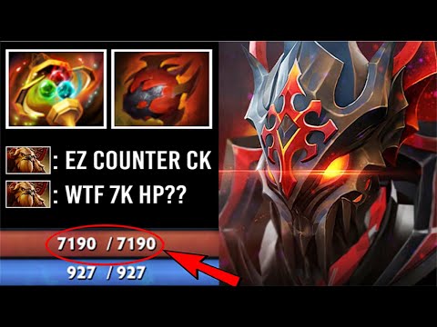 7200 HP +317 STR APEX Divine Rapier CK vs Earthshaker Imba Raid Boss Build Can't Kill 7.26 Dota 2