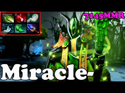 Dota 2 - Miracle- 7145 MMR Plays Rubick vol 3# - Ranked Match Gameplay