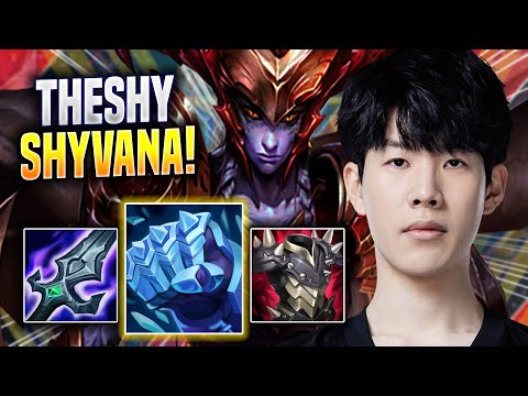 THESHY IS A BEAST WITH SHYVANA! - WBG TheShy Plays Shyvana TOP vs Camille! | Season 2022