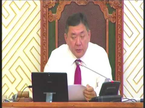 Ц.Нямдорж гишүүний асуултад Ш.Раднаасэд гишүүн хариуллаа