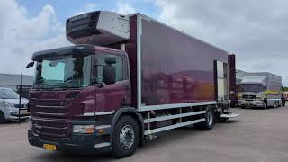 Scania P230 4x2 Daycab Euro5 - Fridge-Freezer Box 8.4m + Carrier Supra isothermische vrachtwagen te koop - Foto 4 | Autoline NL Scania P230 4x2 Daycab Euro5 - Fridge-Freezer Box 8.4m + Carrier Supra isothermische vrachtwagen | Foto 4 - Autoline