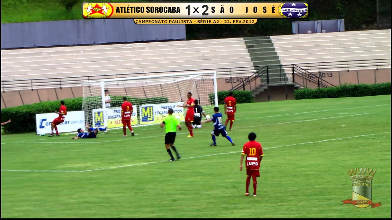 Gols Série A2 | Atlético Sorocaba 1x2 São José