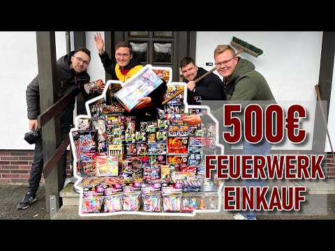 500€ SILVESTER FEUERWERK EINKAUFSTOUR | So etwas habe ich noch nicht erlebt! | Mit @PyroFreakHD uvm.