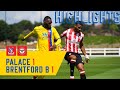 Match Highlights: Crystal Palace 1-1 Brentford B