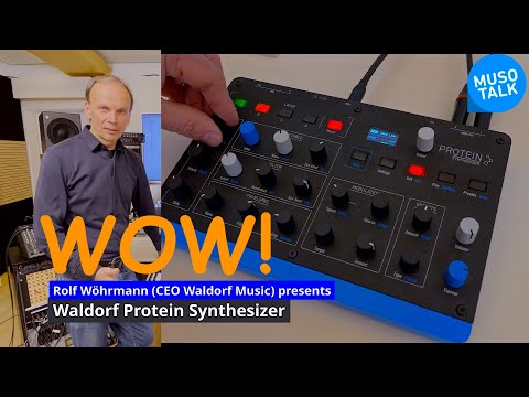 Waldorf Protein Synthesizer Microwave-1-DNA in a compact wavetable synth for a small budget