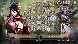 SOUL CALIBUR 6 Setsuka Gameplay!
