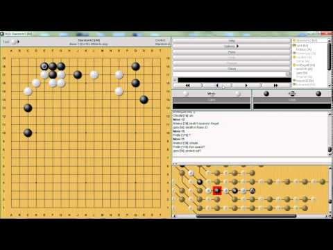 Starstorm3 [AGA 5dan/KGS 4dan] - KGS Go Lecture (Baduk/WeiQi) on "Playing Lightly" (#24)